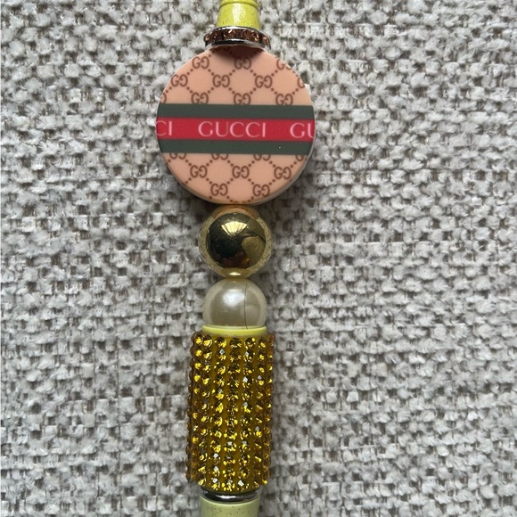 Gucci Gold and Cream Women's pen - Picture 2 of 2